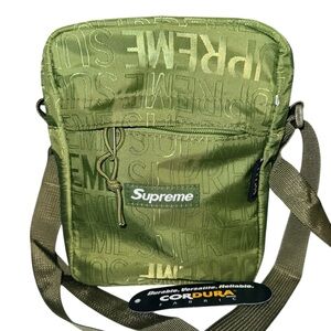 Supreme Olive Green Crossbody Bag